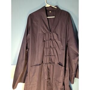Chefs D'Light Mens Navy Blue Chefs Jacket With Pockets Size 3XL